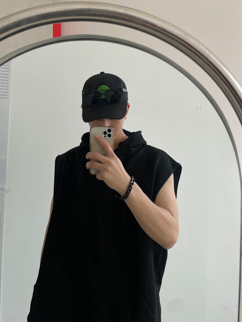 ASCLO Bless Hood Sleeveless (4color)