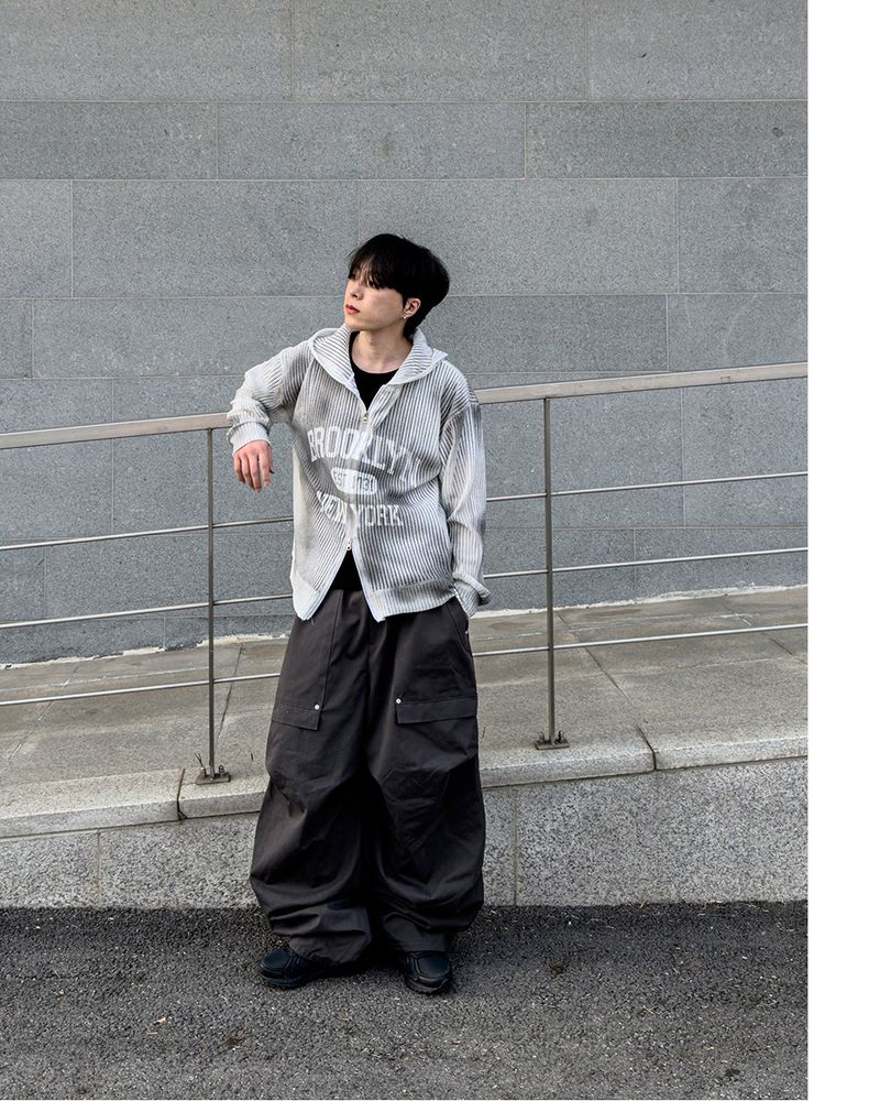 Doblen Rivet Balloon Cotton Pants