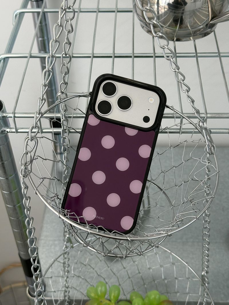 [MADE] ドットグラスバンパー(purplepink)