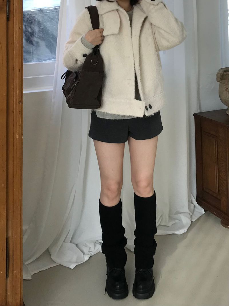 Prim high-neck jacket (2 colors)