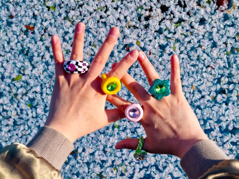 FLO RINGS (BLUE)