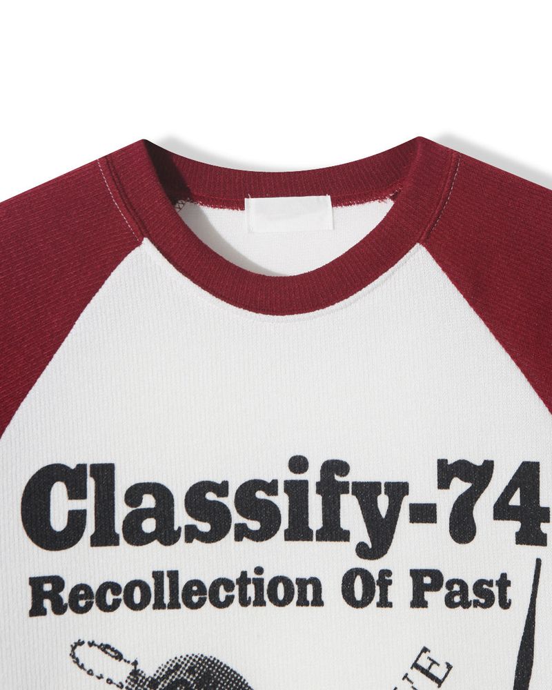 Ragiv Graphic Raglan Knit Short Sleeve