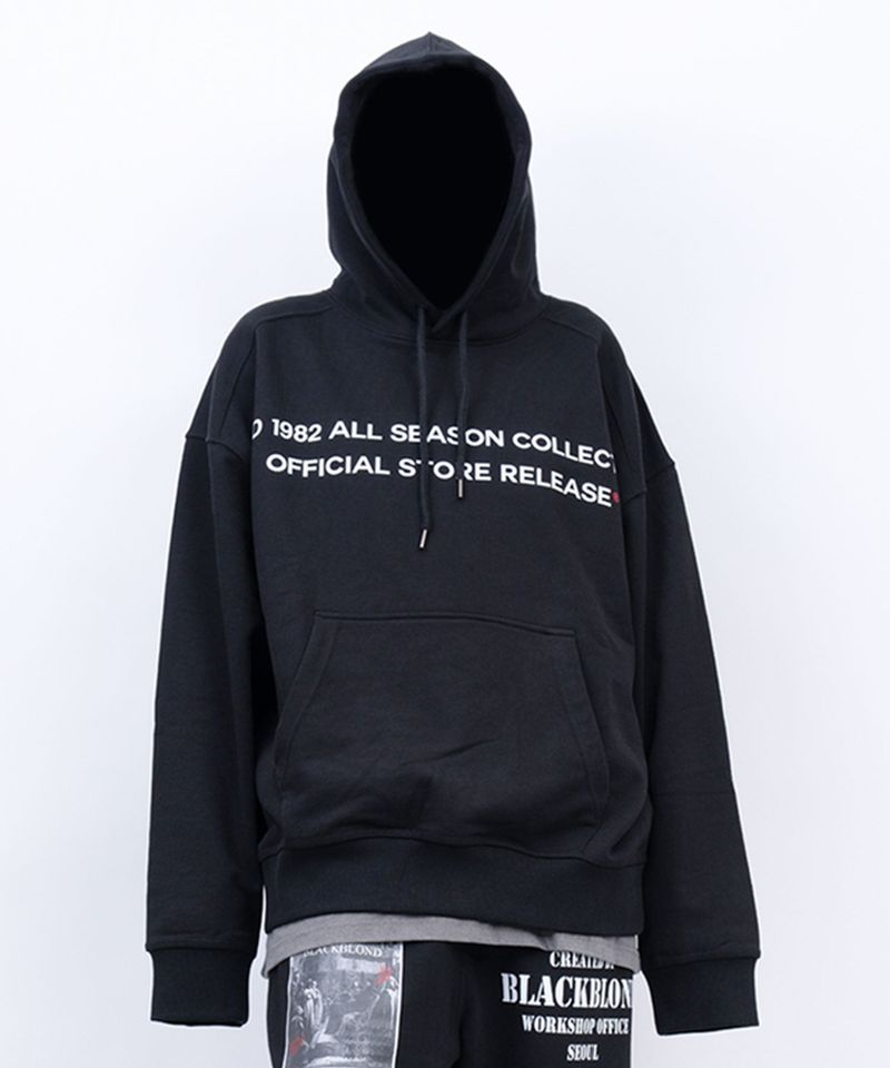 BLACKBLOND(ブラックブロンド)の「BBD 1982 No Sympathy Hoodie (Black)(Tops)」