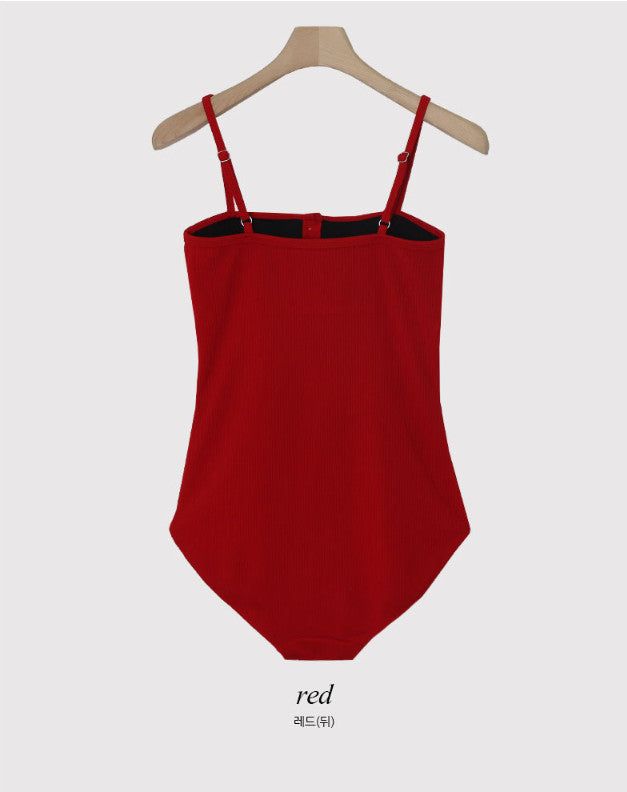 RS Vivid Half Button Monokini (2color)