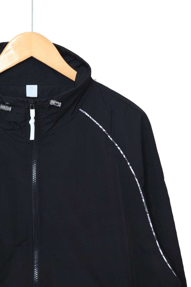 Paisley Piping Zip-Up
