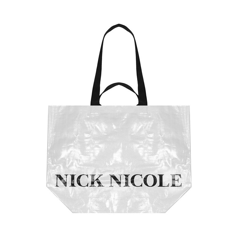 NICK&NICOLE（ニック＆ニコール）の「NICOLEリユーザブルターポリンバッグ（バッグ）」