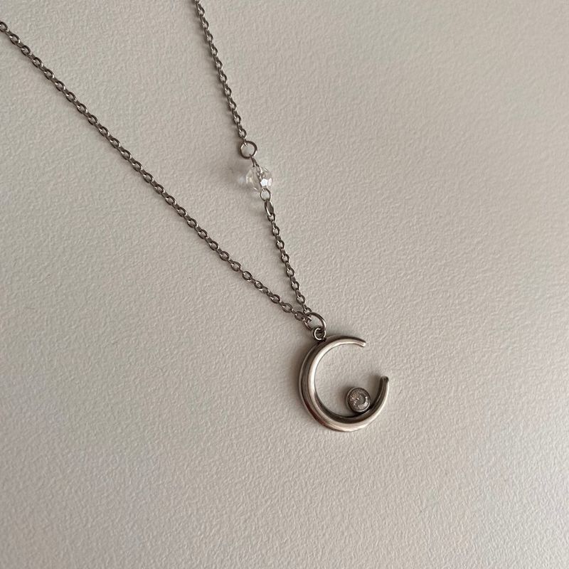 do Moon Innocent Beads Daily Necklace