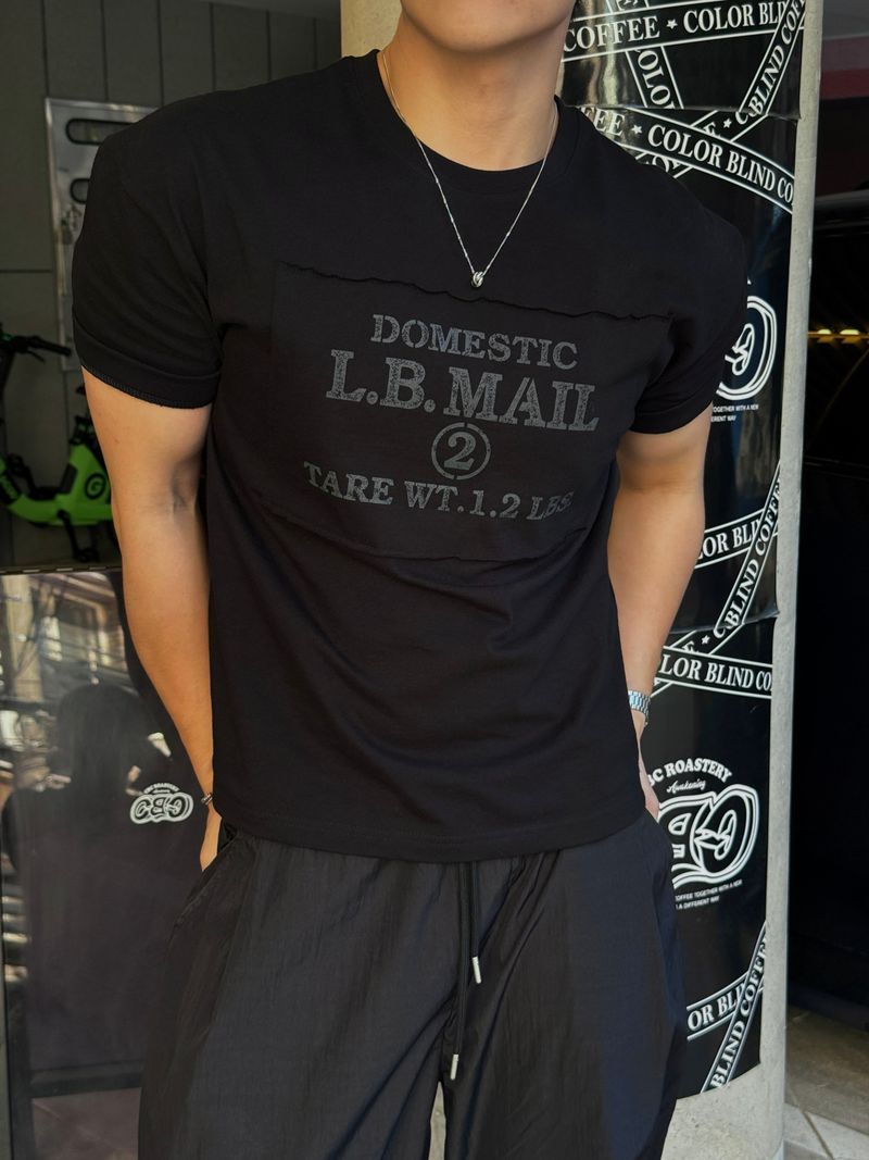 AVAND（アバンド）の「L.B patch printed short sleeve（Tops）」