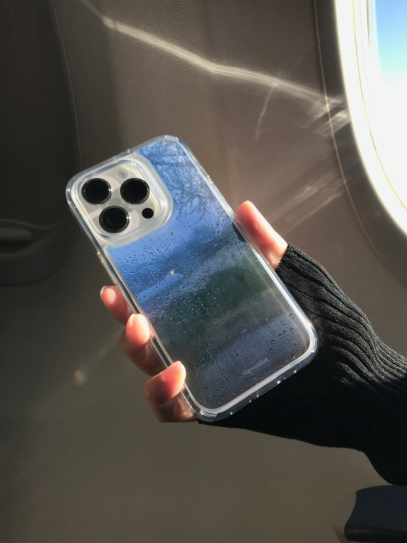tiny weather(タイニーウェザー)の「rain dawn jelly hard case(Smartphone Accessories)」