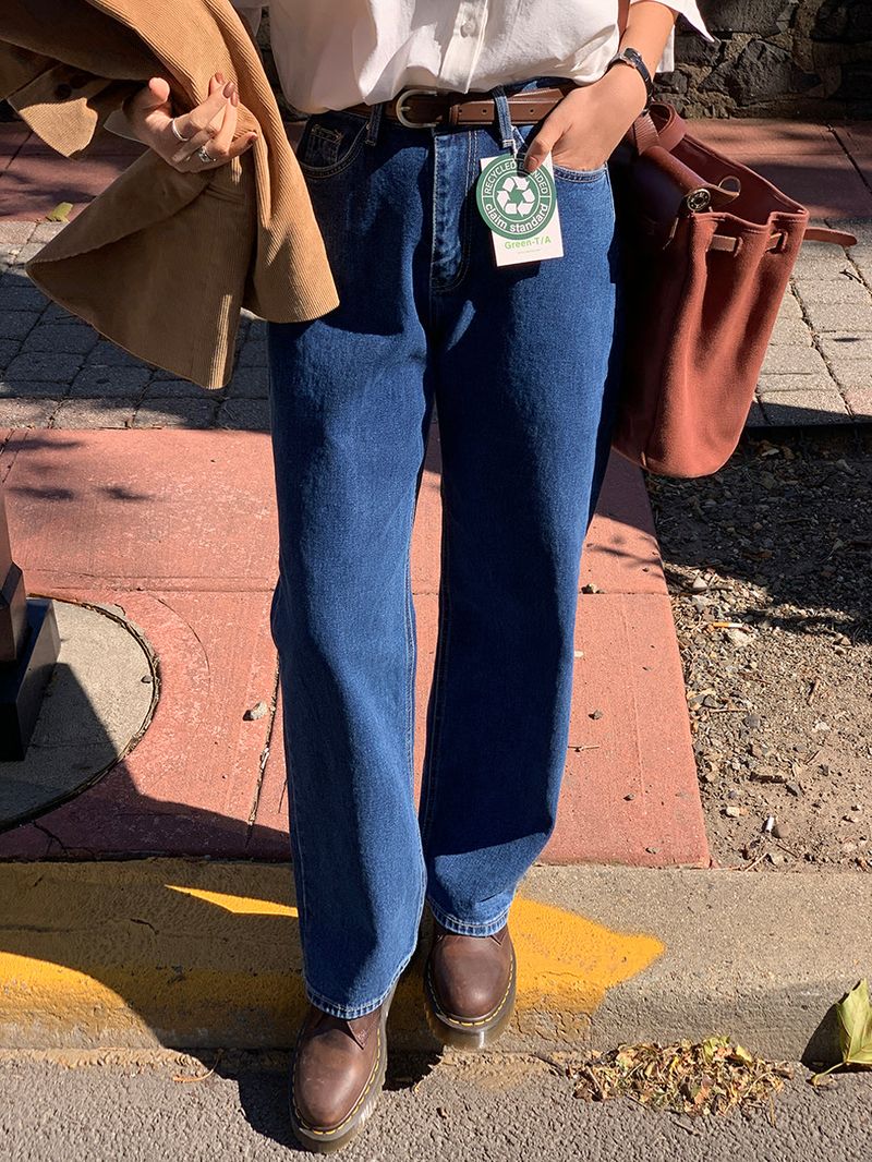 [Cowhide] Mid pick belt