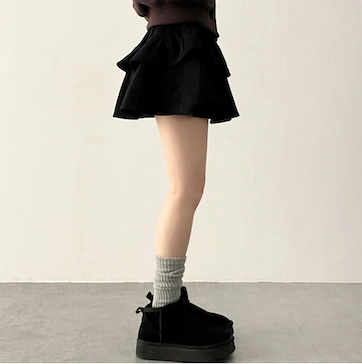 Bipol Golden Flare Cancanminiskirt