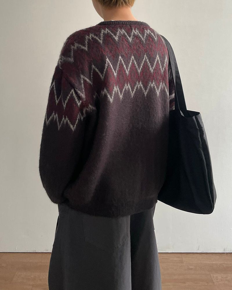 Woolf Argyle Cardigan