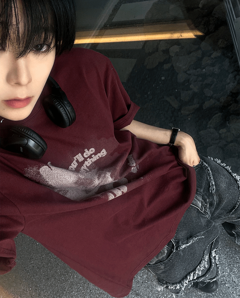 on-time short-sleeved T-shirt