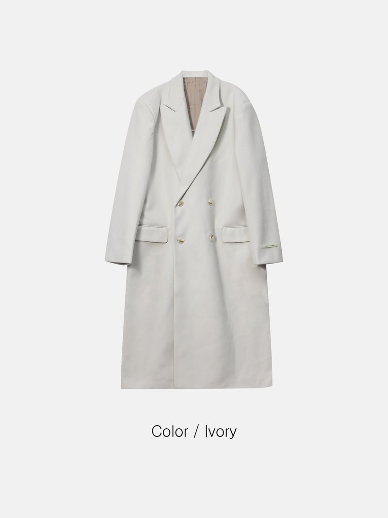 YM Morris Wool Double Coat (2 colors)