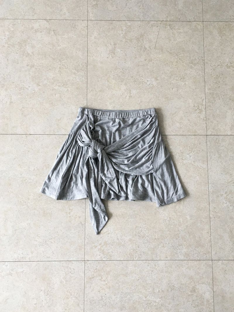 Beagles shirring mini skirt
