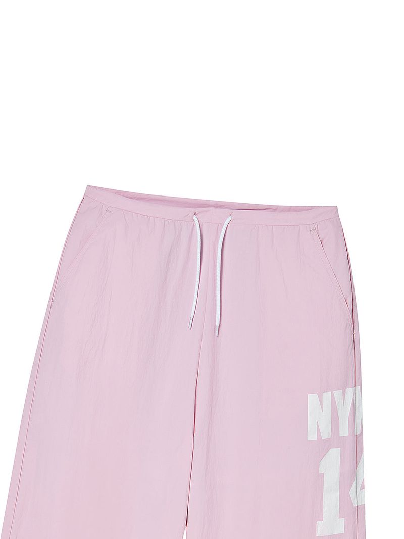 14 WIDE TRACK PANTS PINK