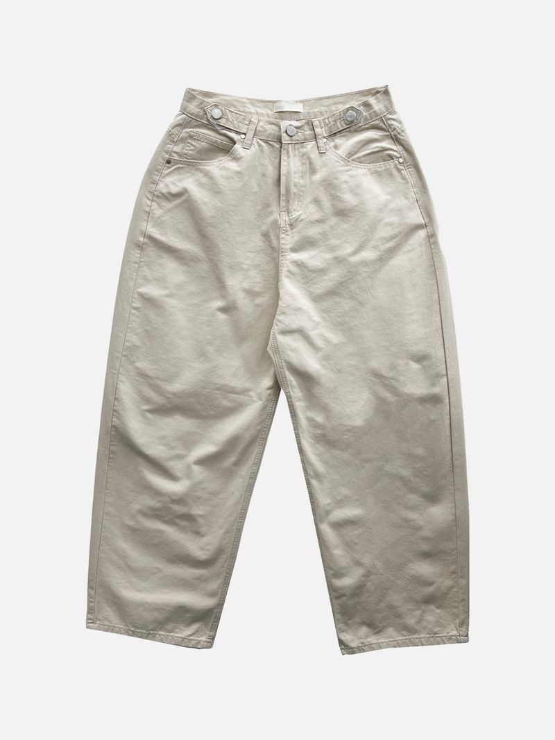 Cien Cotton Wide Balloon Pants 4C