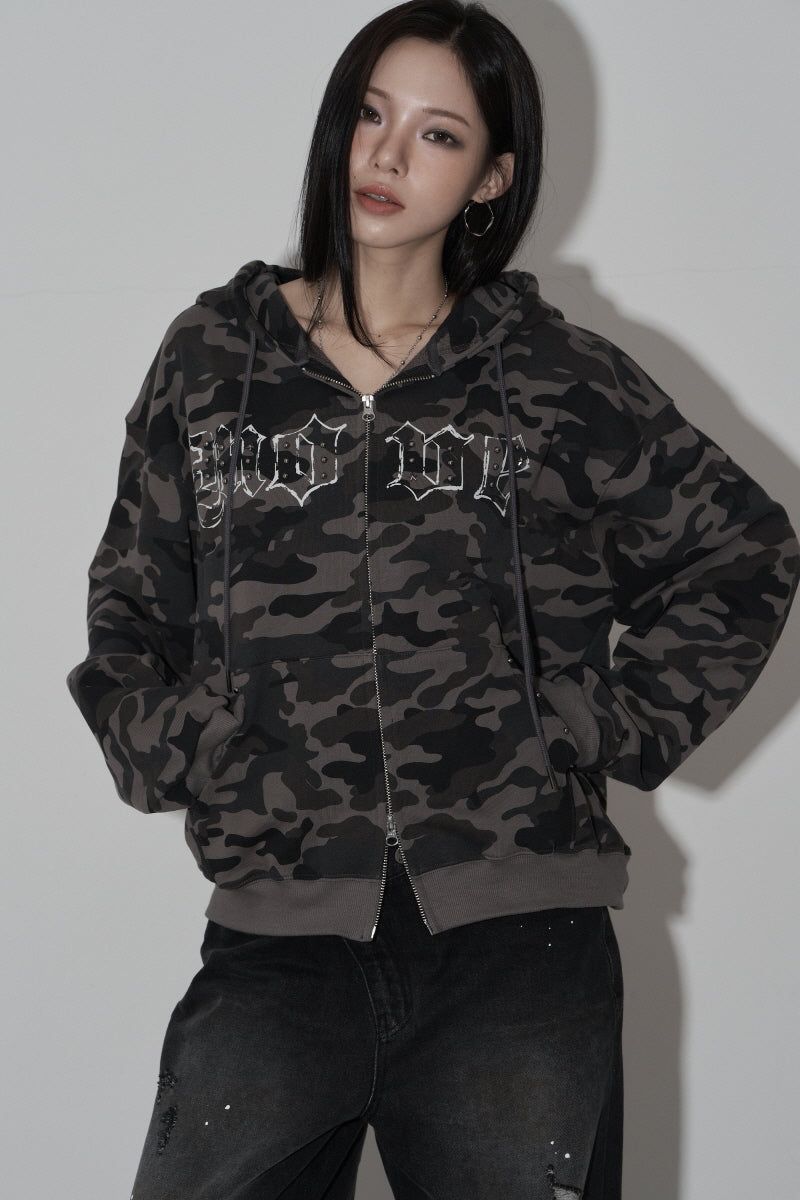 move hood zip up (dark grey)