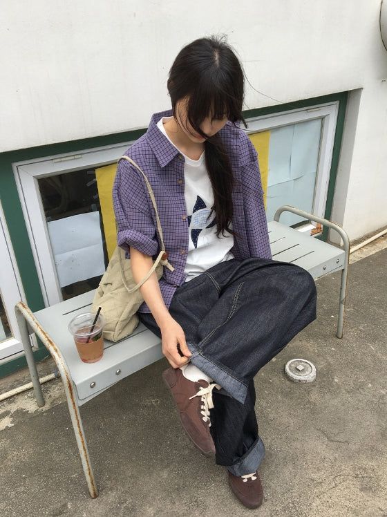 Silin Cut Balloon Wide Denim Pants