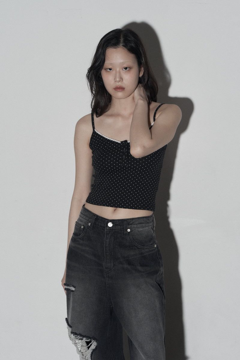 dot top (black)
