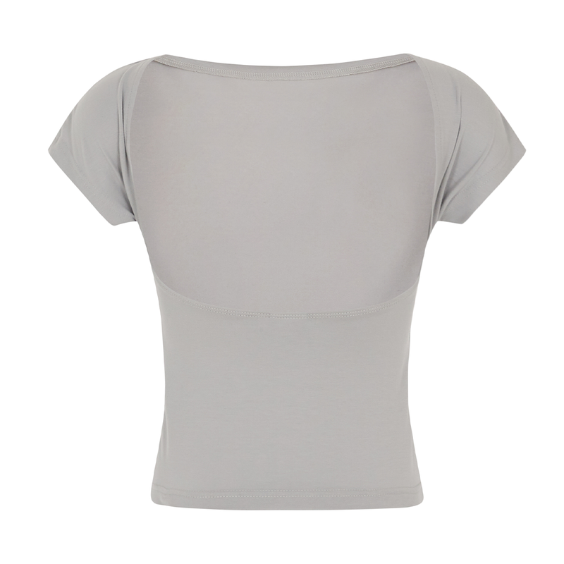 LOGO BACKLESS TEE