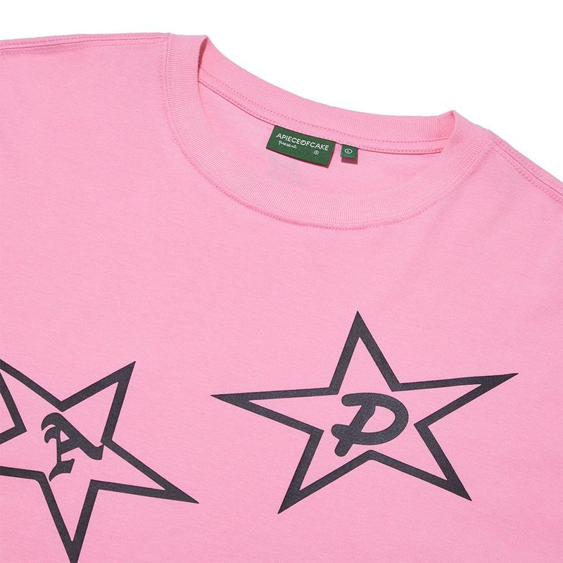 STAR LOGO L/S Tee_Pink