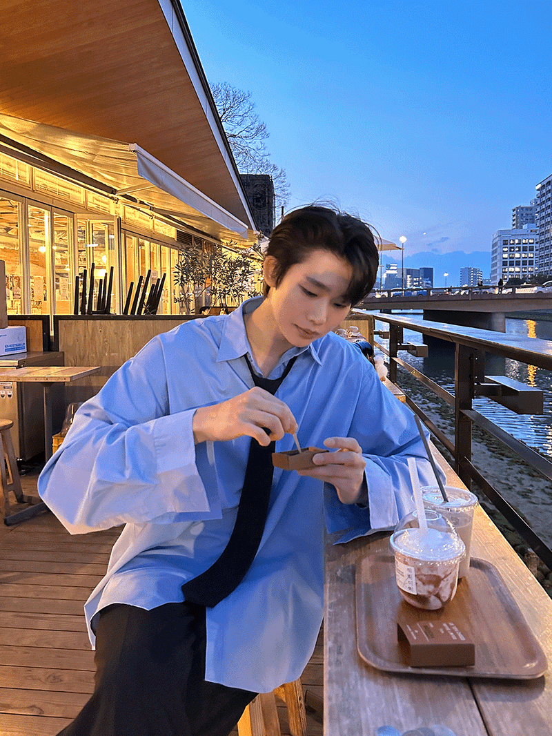 lemenne（ルメンヌ）の「LMN Mercantile Oversized Fit Shirt (3 colors)（Tops）」
