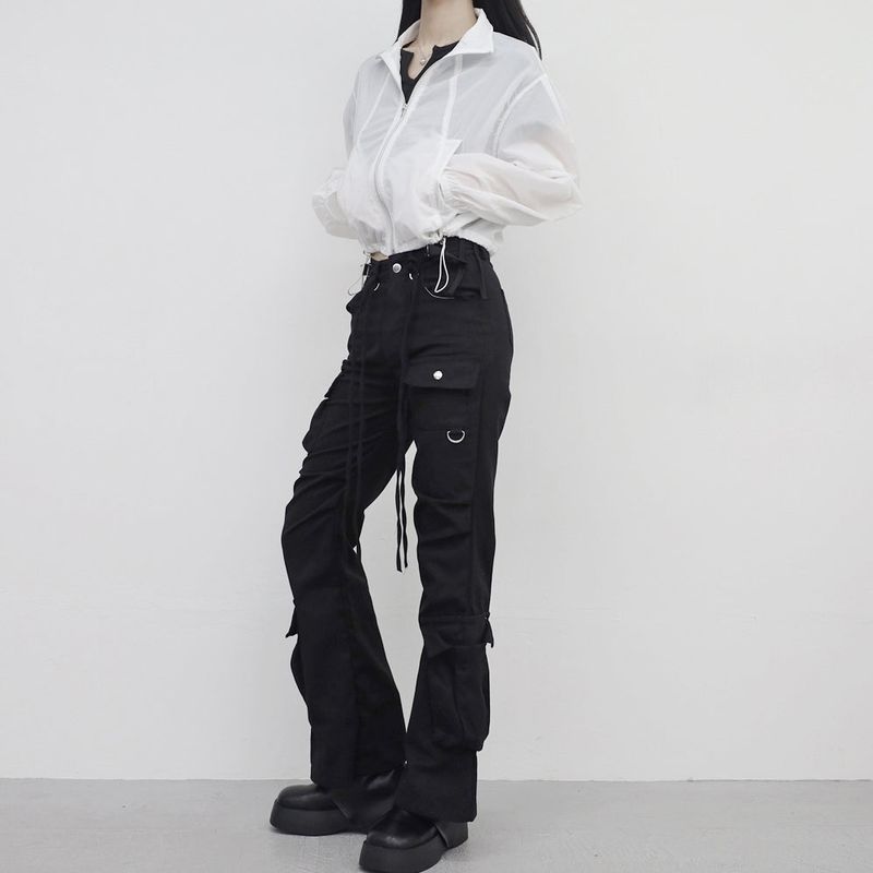 Family Cargo Bootcut Pants