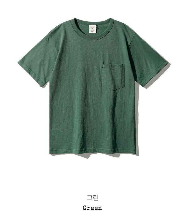 FEPL（ぺプル）の「26SS★ 974OG ポケット スラブ ショートスリーブ Tシャツ（Tops）」