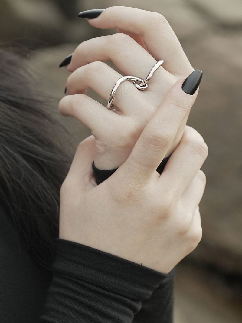no.57 ring silver (#11 size)