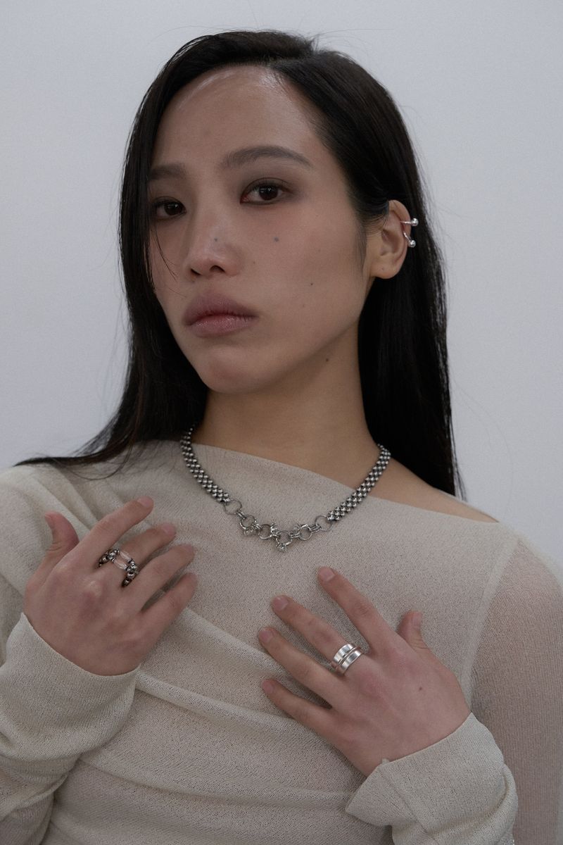 Diamond Ring Mixed Chocker