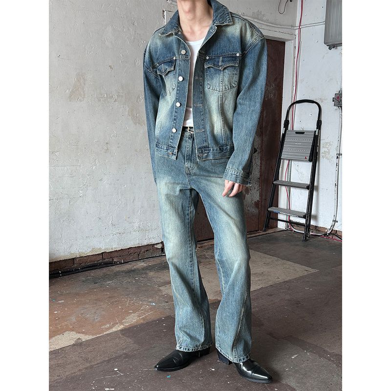  [S/S] Curve flare denim pants(2color)