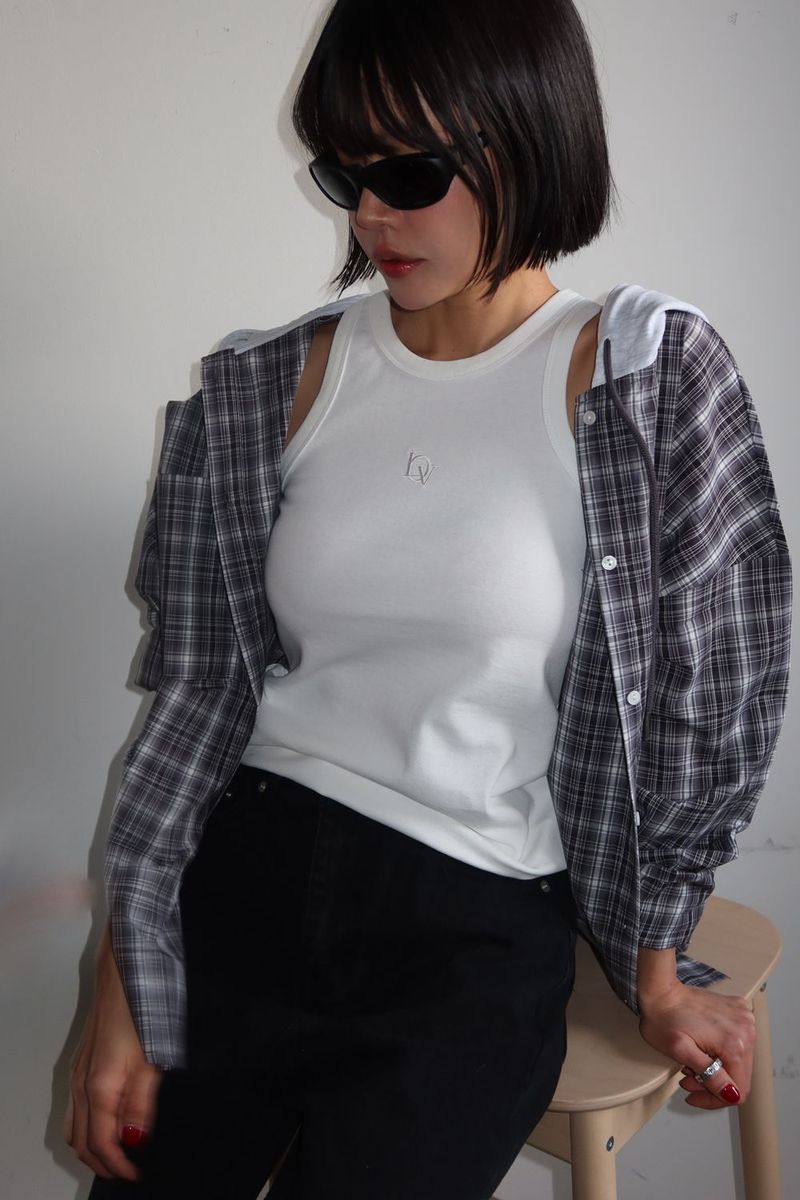 ALL-DAY SLEEVELESS TOP_WHITE