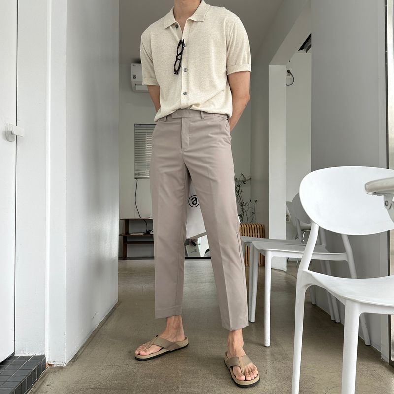 First Air Cool Caprants Slim Slacks (8 colors)