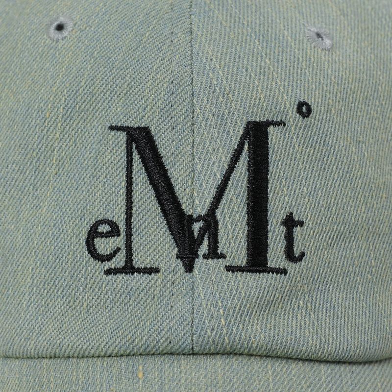 MUCENT SIGNATURE BALL CAP (Tin washing denim)