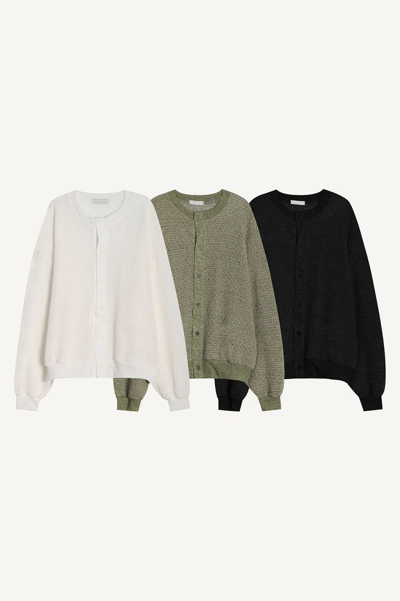 Summer Loose Open Weave Cardigan