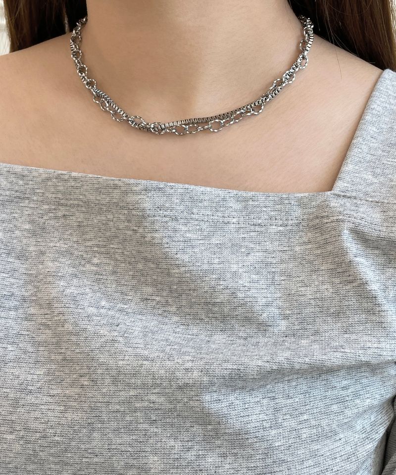 weave chain necklace