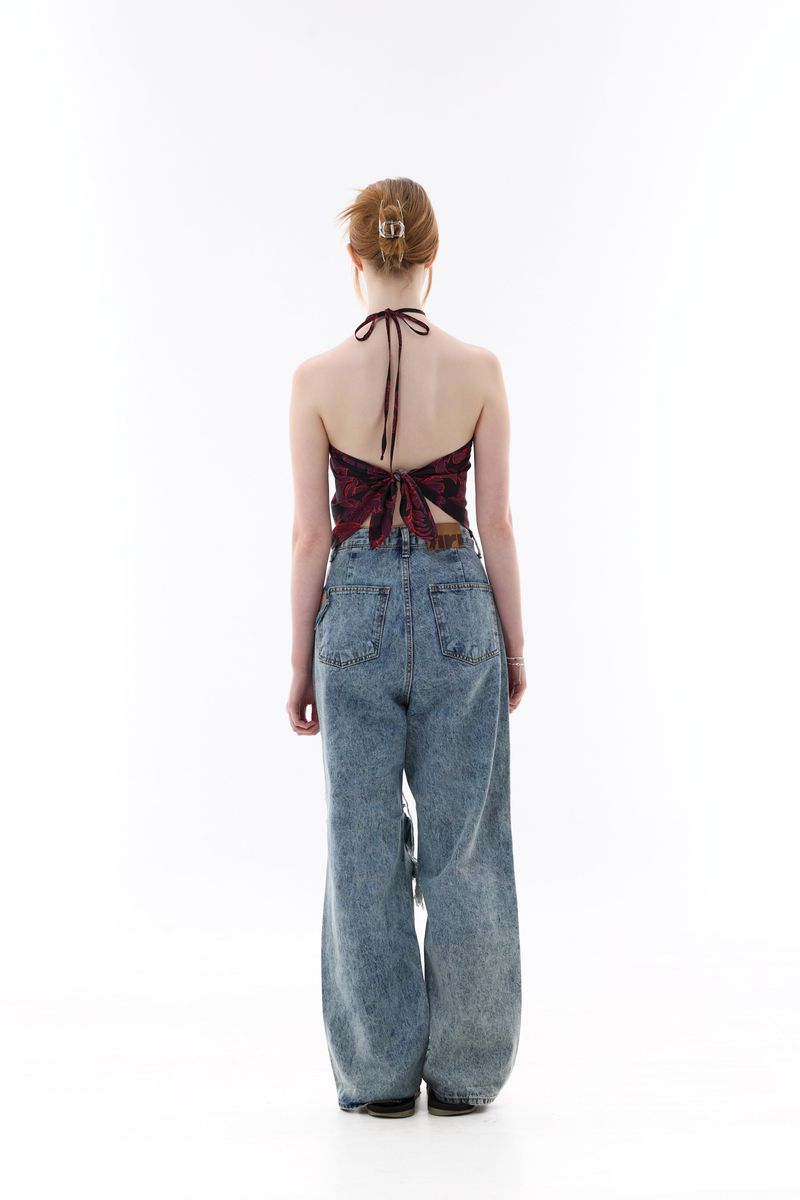  FINE HALTERNECK / BLACK