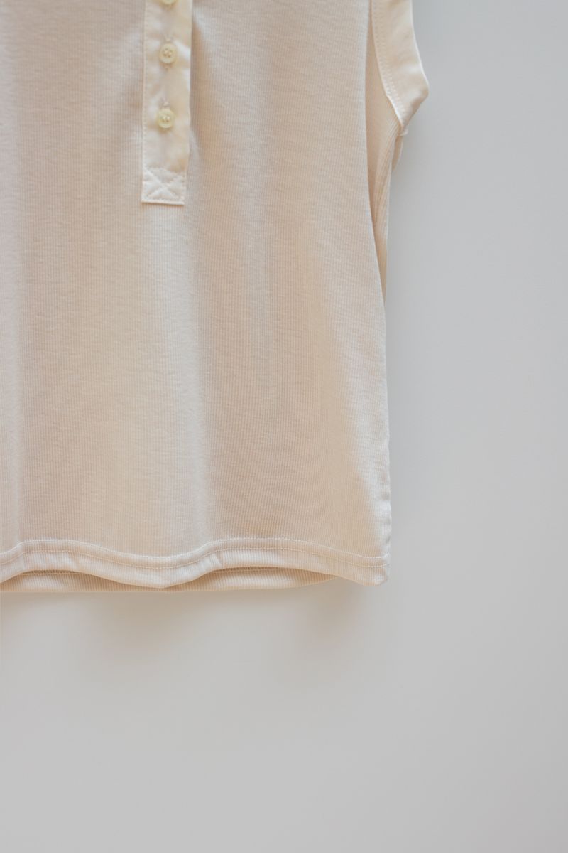 Botton sleeveless (Beige)