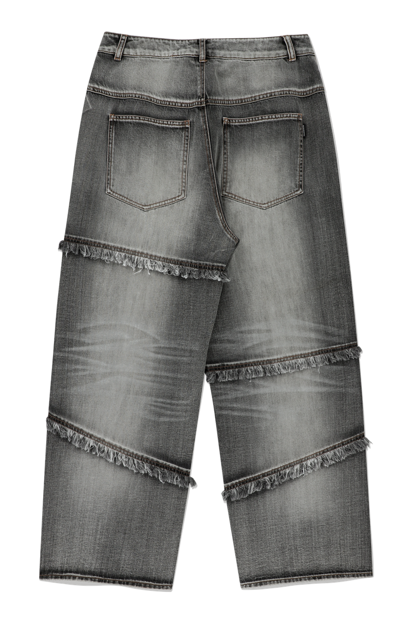 REPAIRED WIDE JEAN