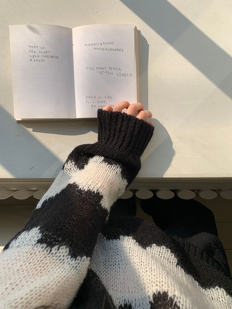 [MADE] Bear fleece-to-way wide pants