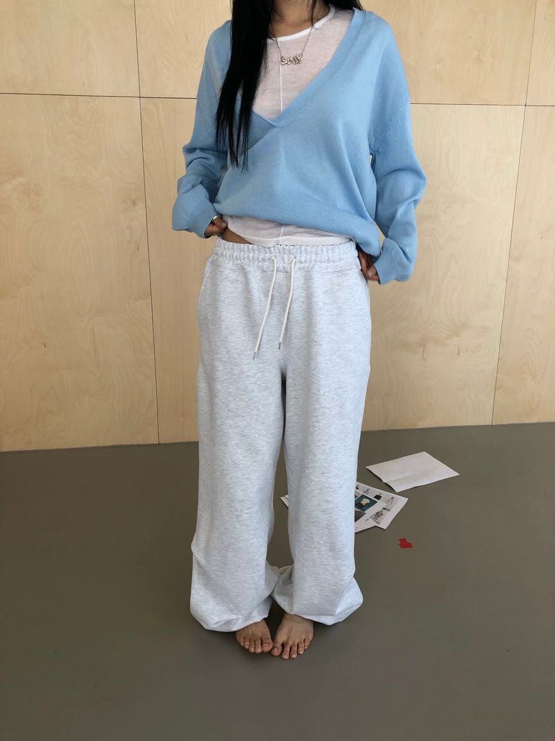 Basic Wide Sweat Pants