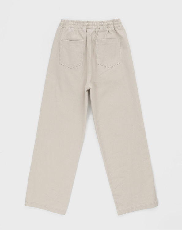 [MADE] Peto cut cotton banding pants