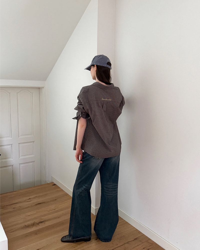 [ORIGINAL] Spo Semi Bootcut Denim Pants