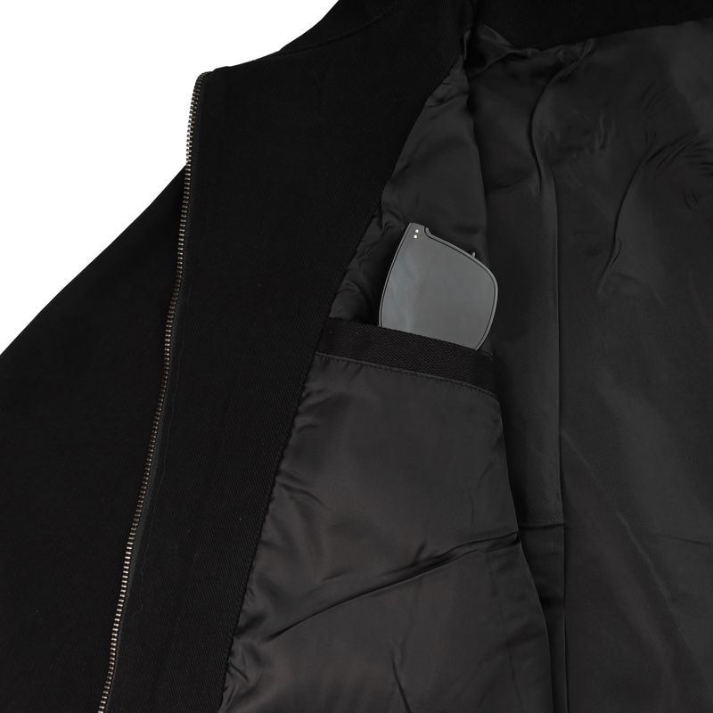 SWE SCRIPT JACKET - BLACK