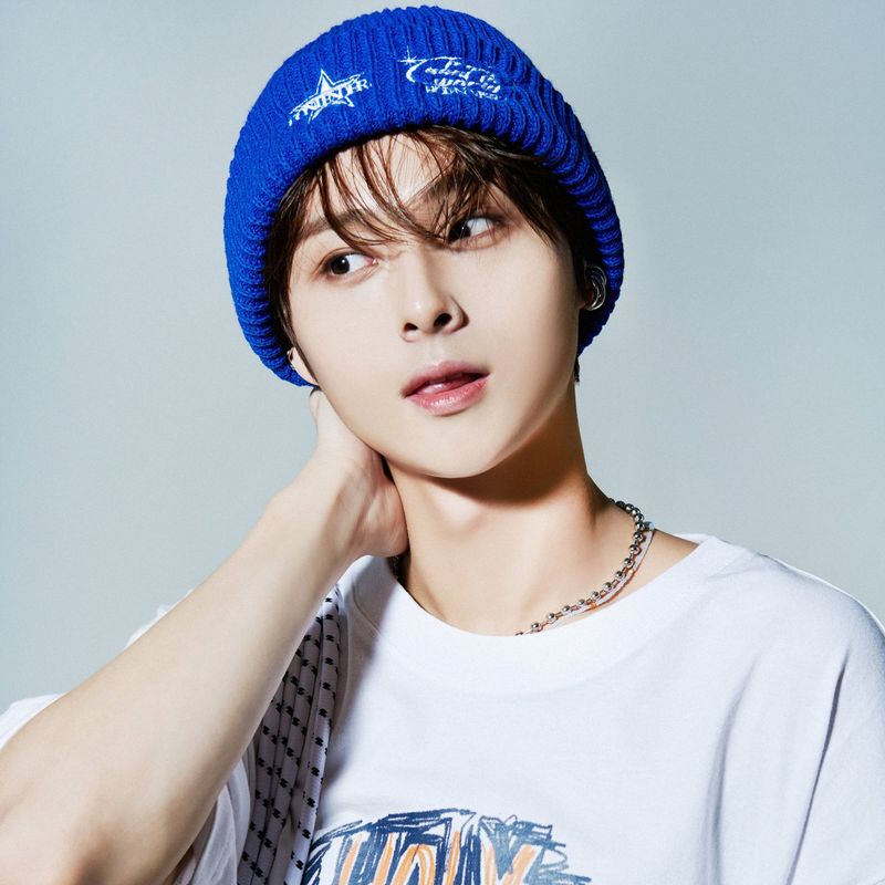 HOLYNUMBER7 X DKZ EMBROIDERY BEANIE_BLUE
