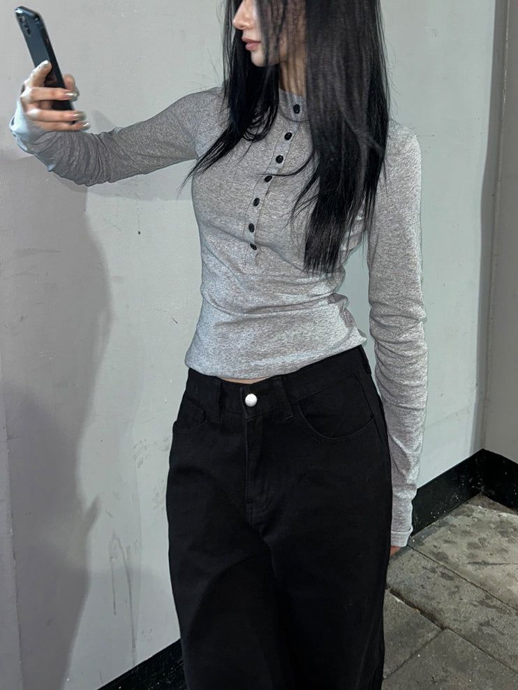 Legend Skin Fit Henley Neck