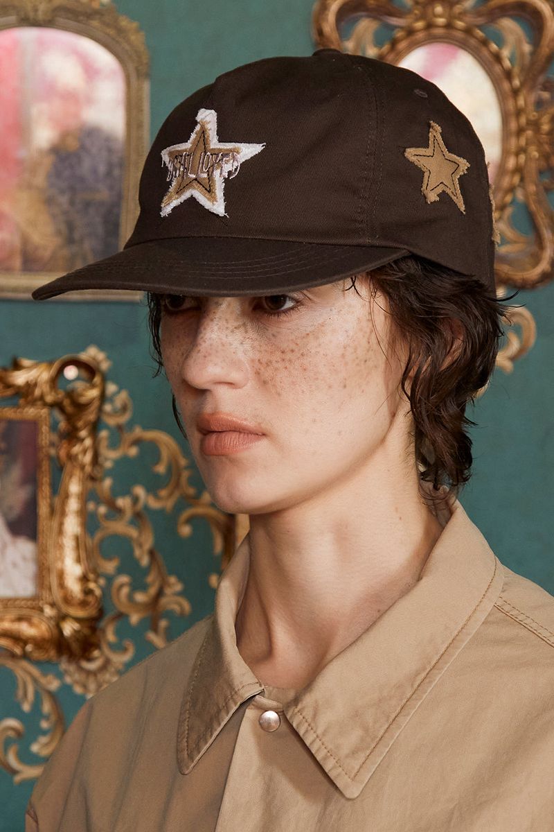 LOGO STAR CAP / BROWN