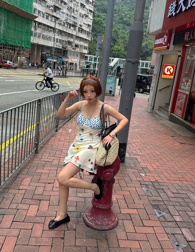 Soho Flower Mini Dress