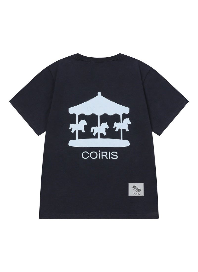 COIRIS（コイリス）の「CAROUSEL GRAPHIC HALF T (4COLOR)（Tops）」